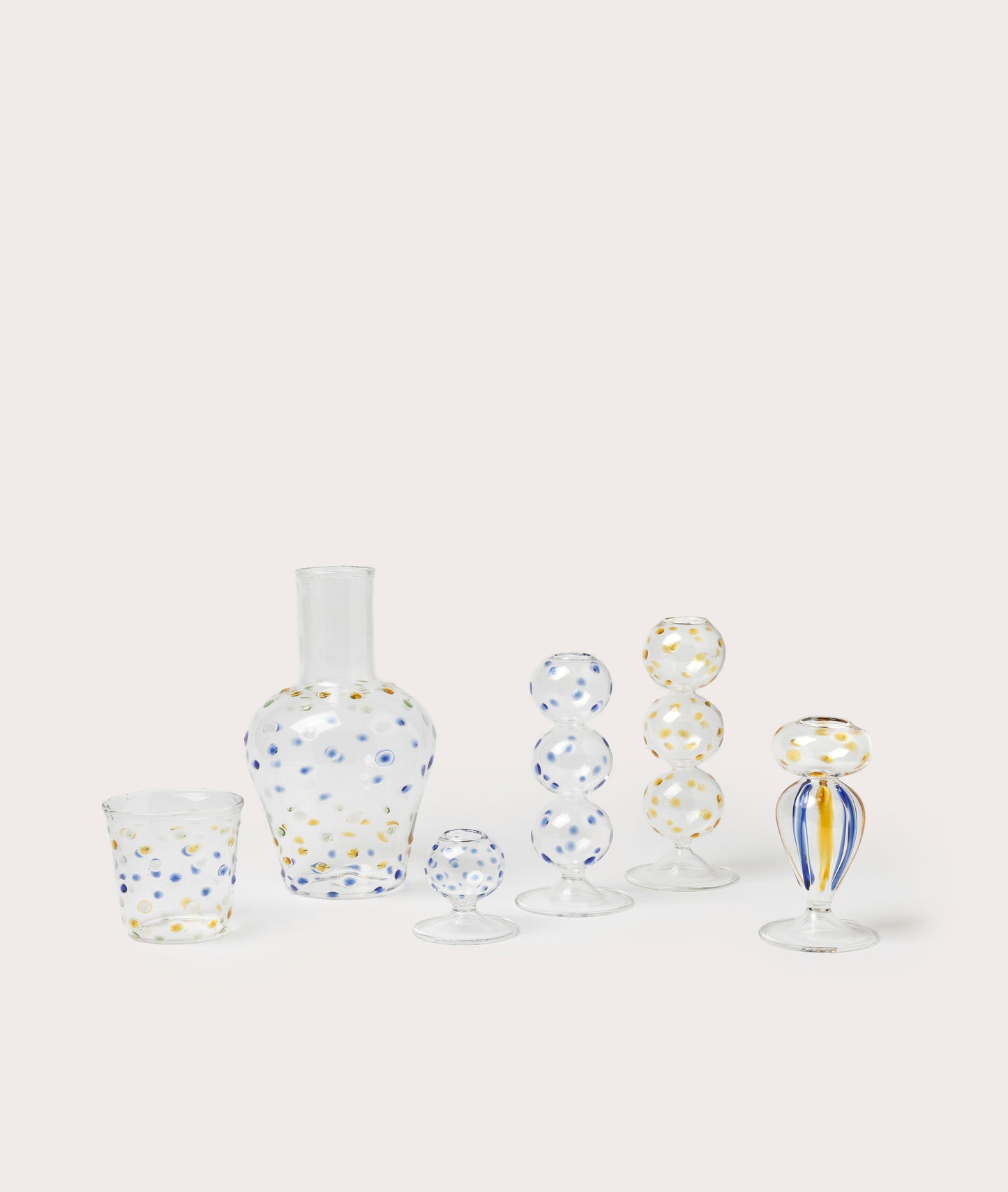 Bedside Carafe, Egyptian Glass