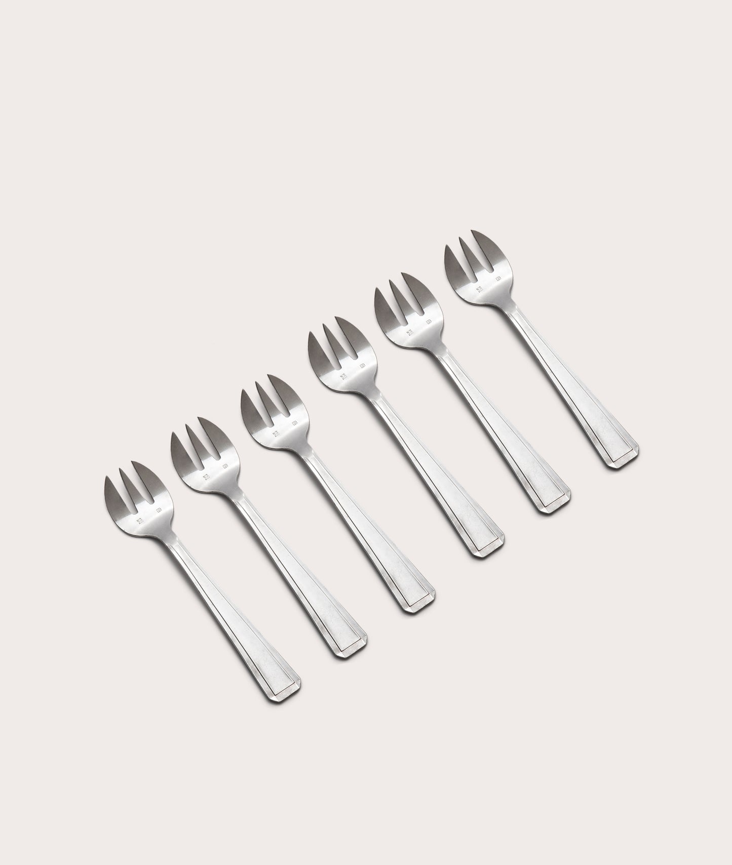 Dessert Rounded Forks, 6 Piece Set