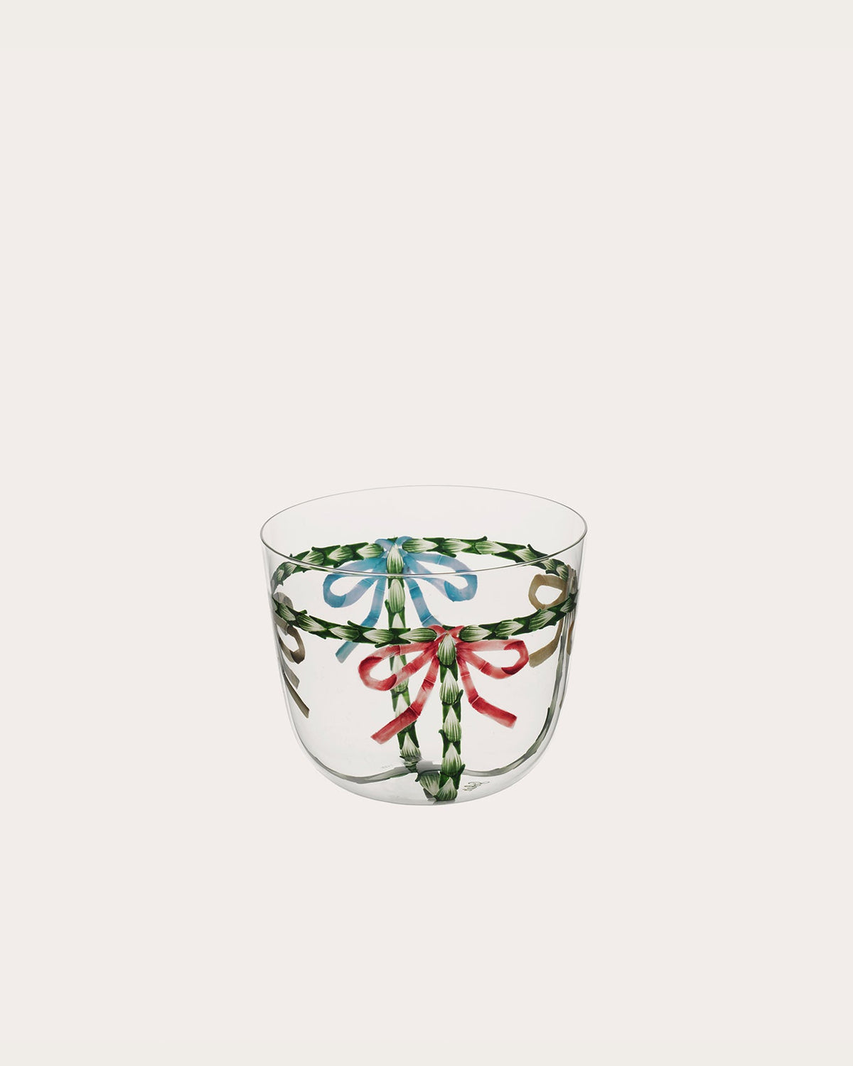 Lobmeyr Alpha Tumbler, Bow & Garland, Gohar World – alternate view