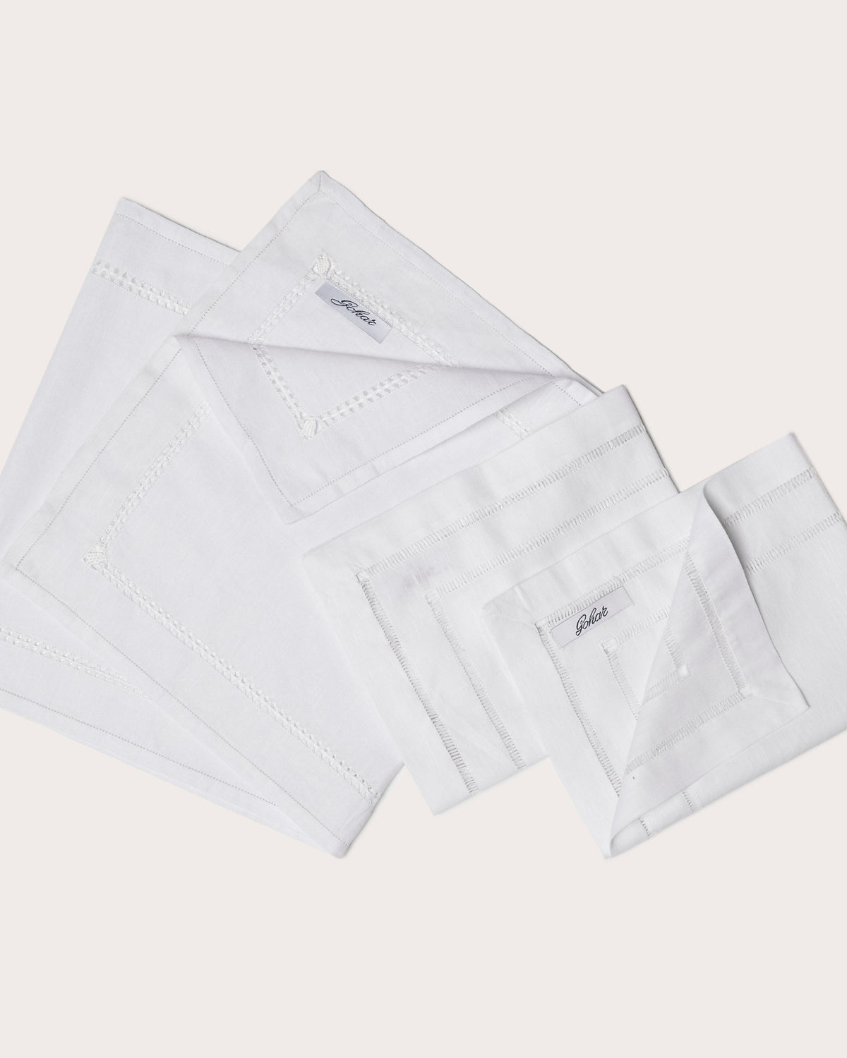 À Jour Stitch Dinner Napkins, Gohar World – alternate view