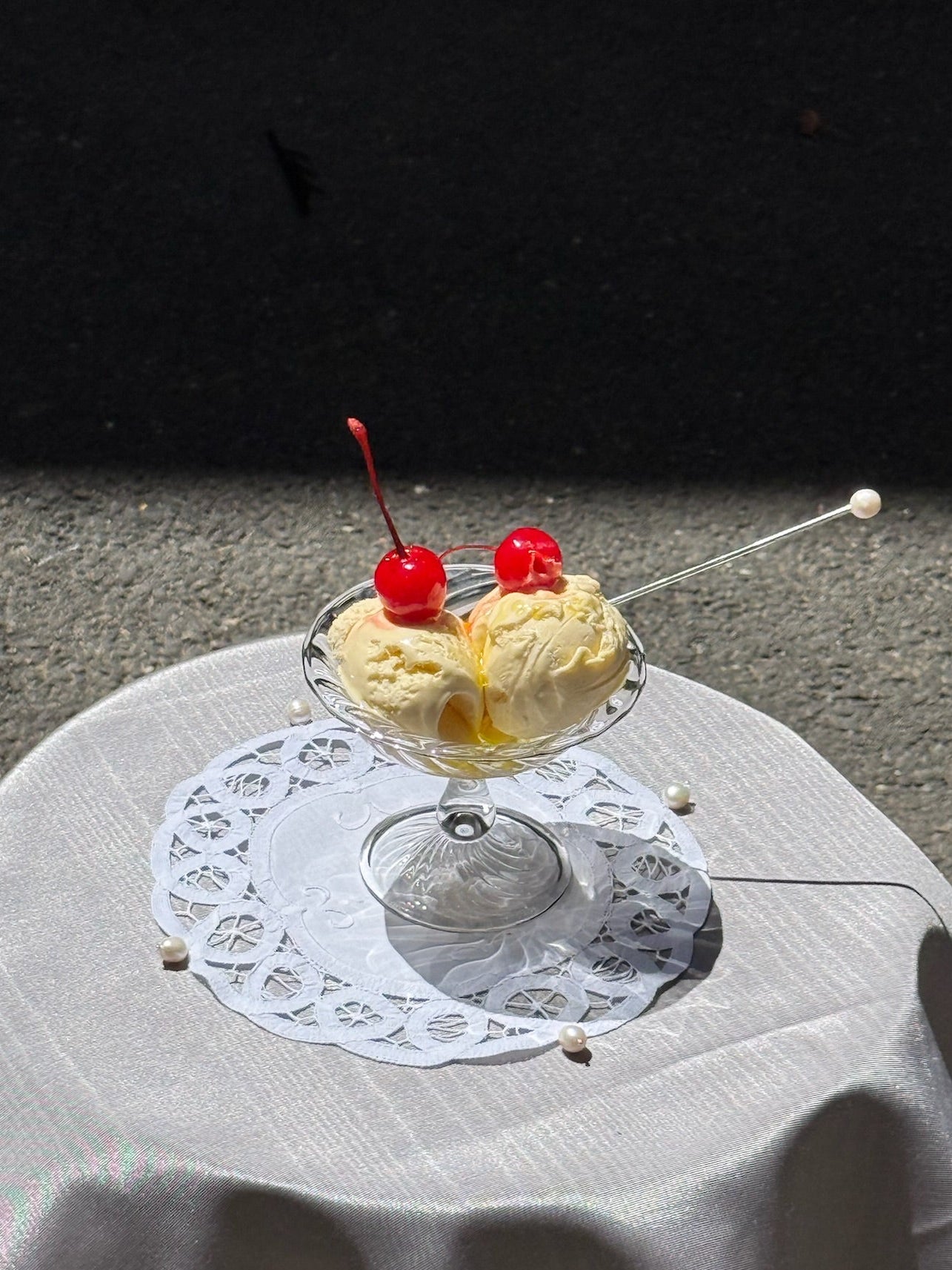 Spiral Ice Cream Coupe