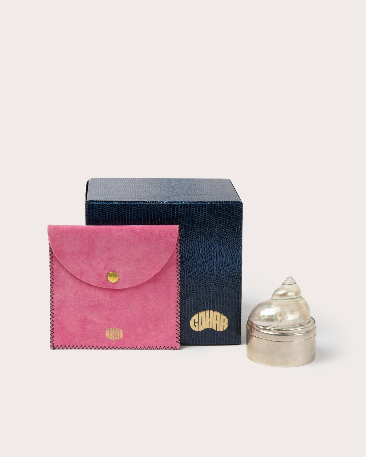 Shell Jewelry Box, Mother of Pearl, Gohar World – alternate view