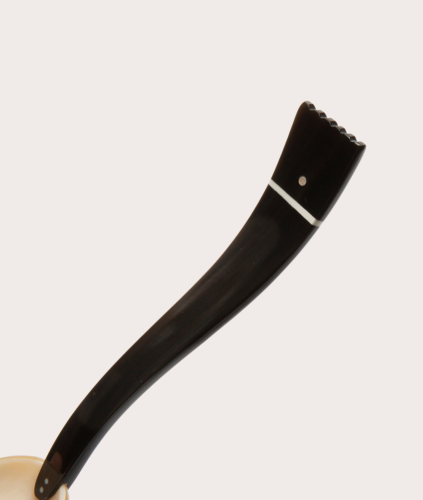 Serving Spoon, Pearl & Horn