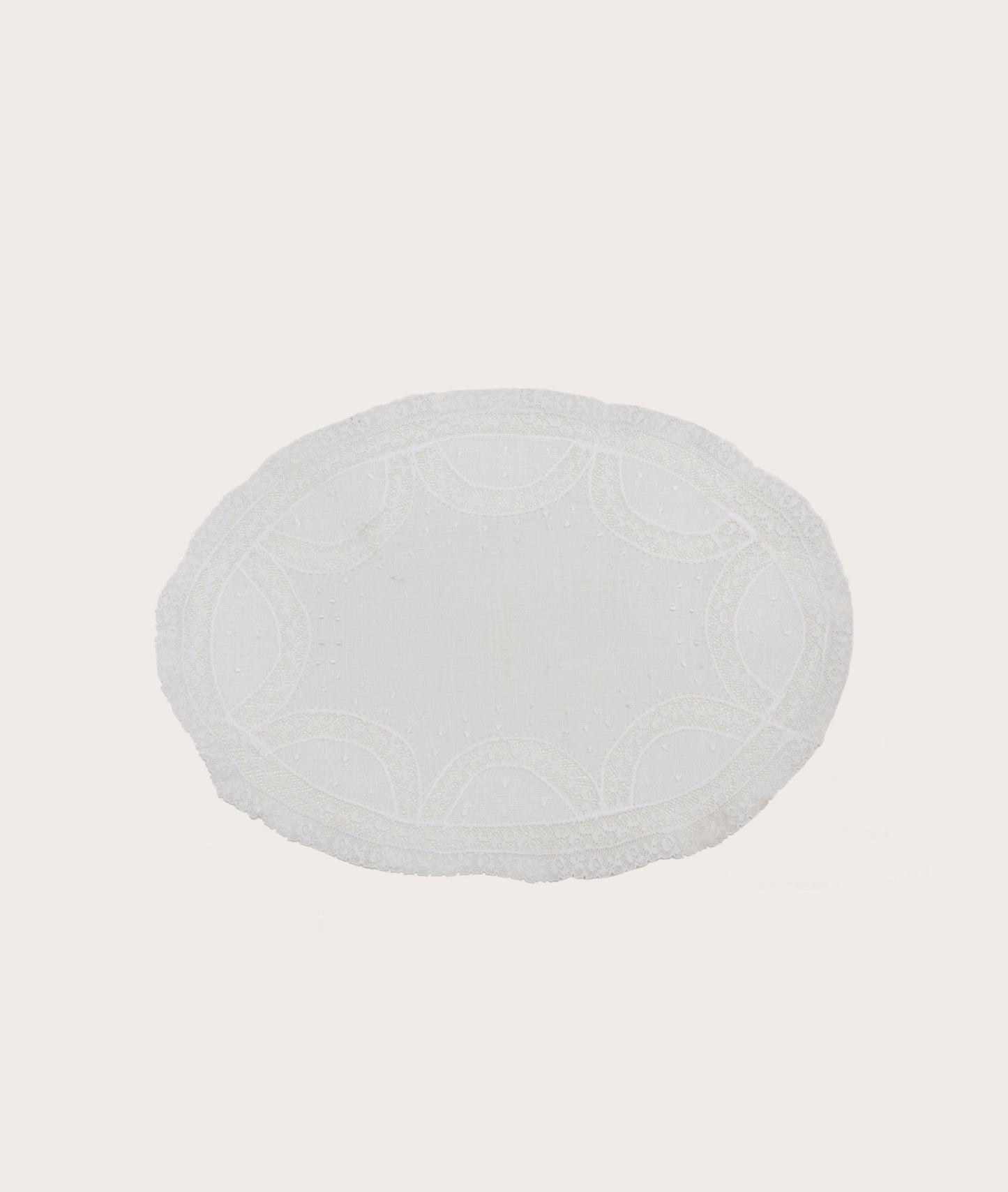 Oval Lace Doily