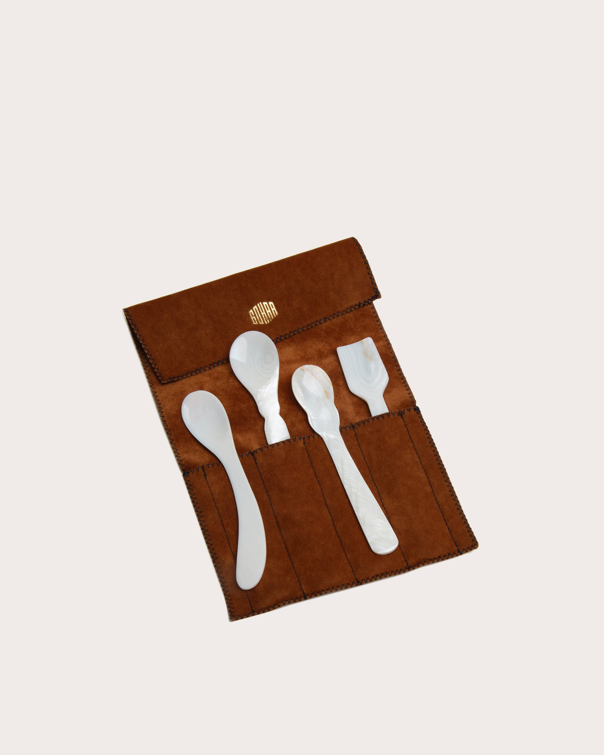 Mother of Pearl Spoons, Set of Four, Gohar World – alternate view