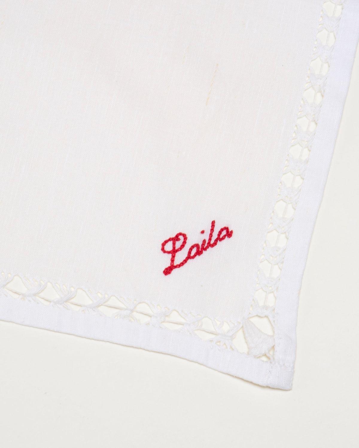 Personalized Embroidered Dinner Napkins, Gohar World – alternate view