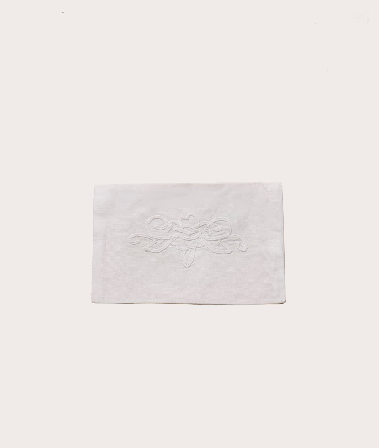 Personalized Envelope, Embroidered Lace with Stationery Card