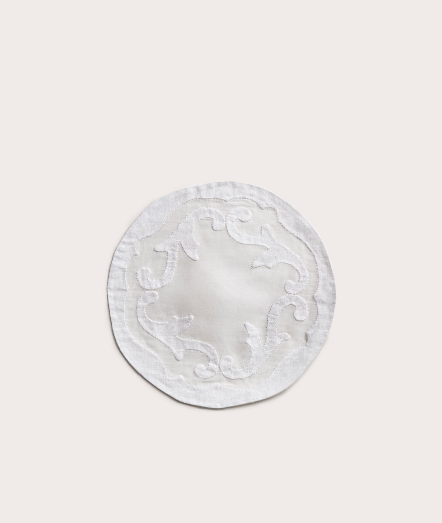 Round Cocktail Napkin- Set of 6