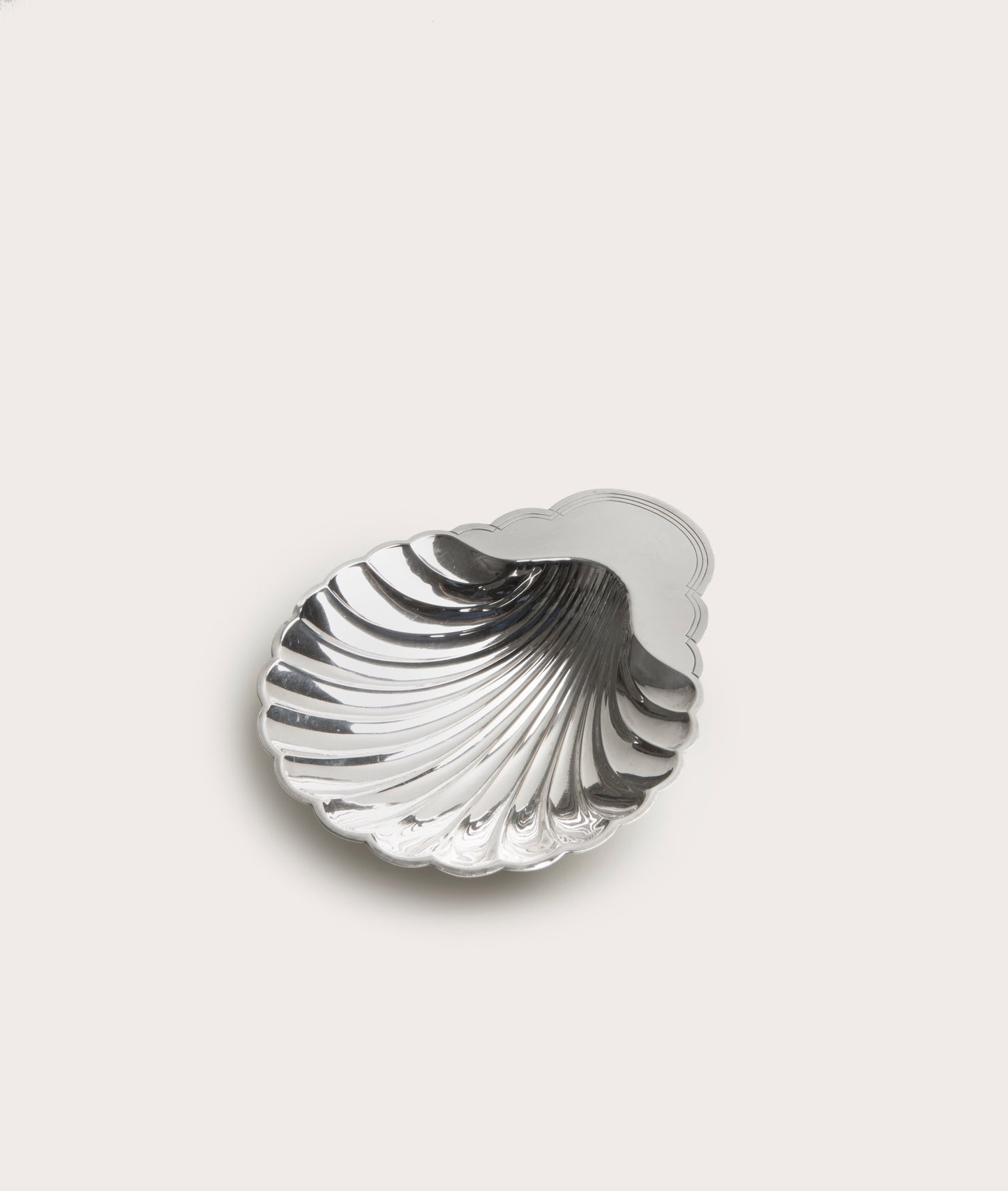 Silver Shell Dish