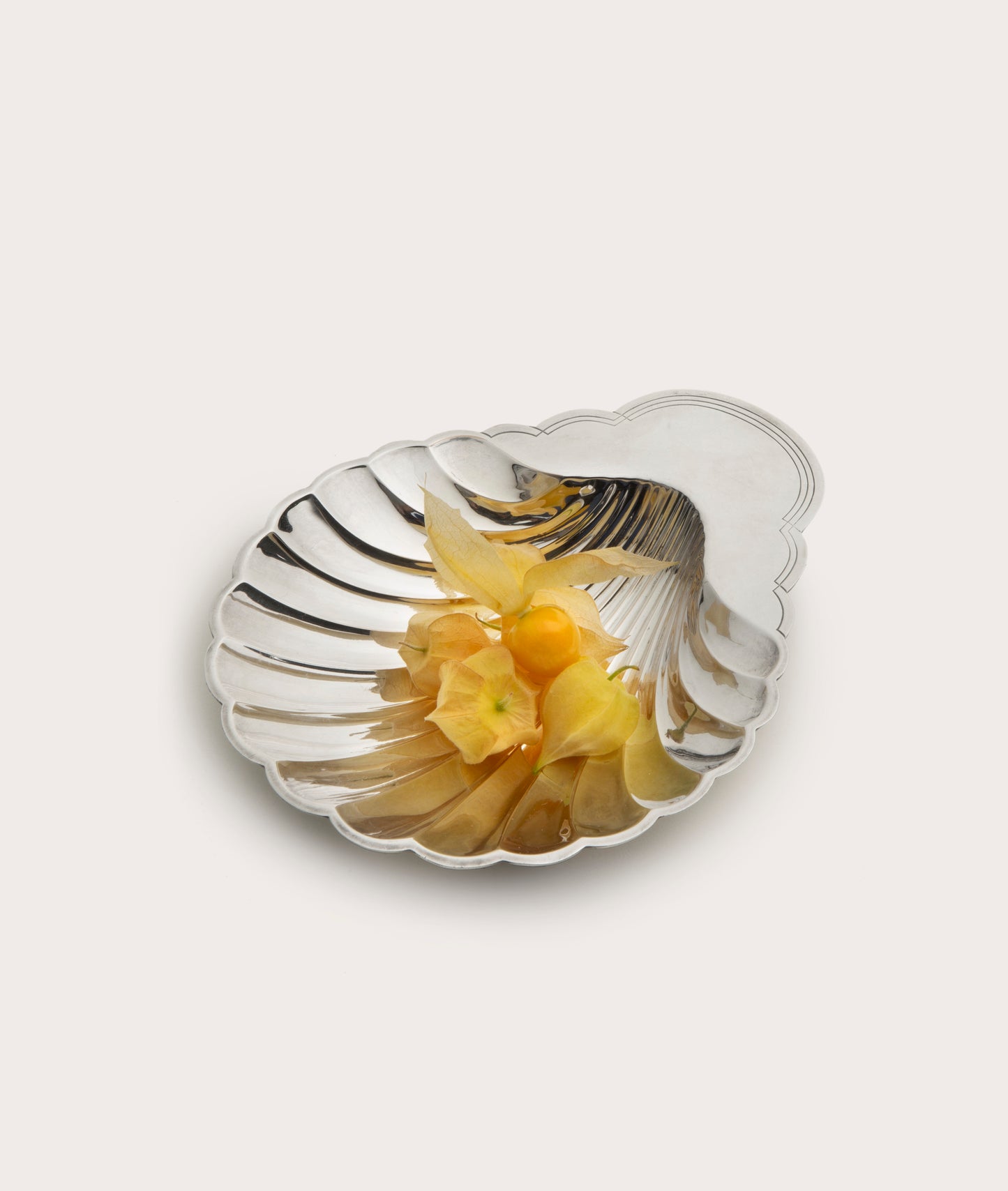 Silver Shell Dish
