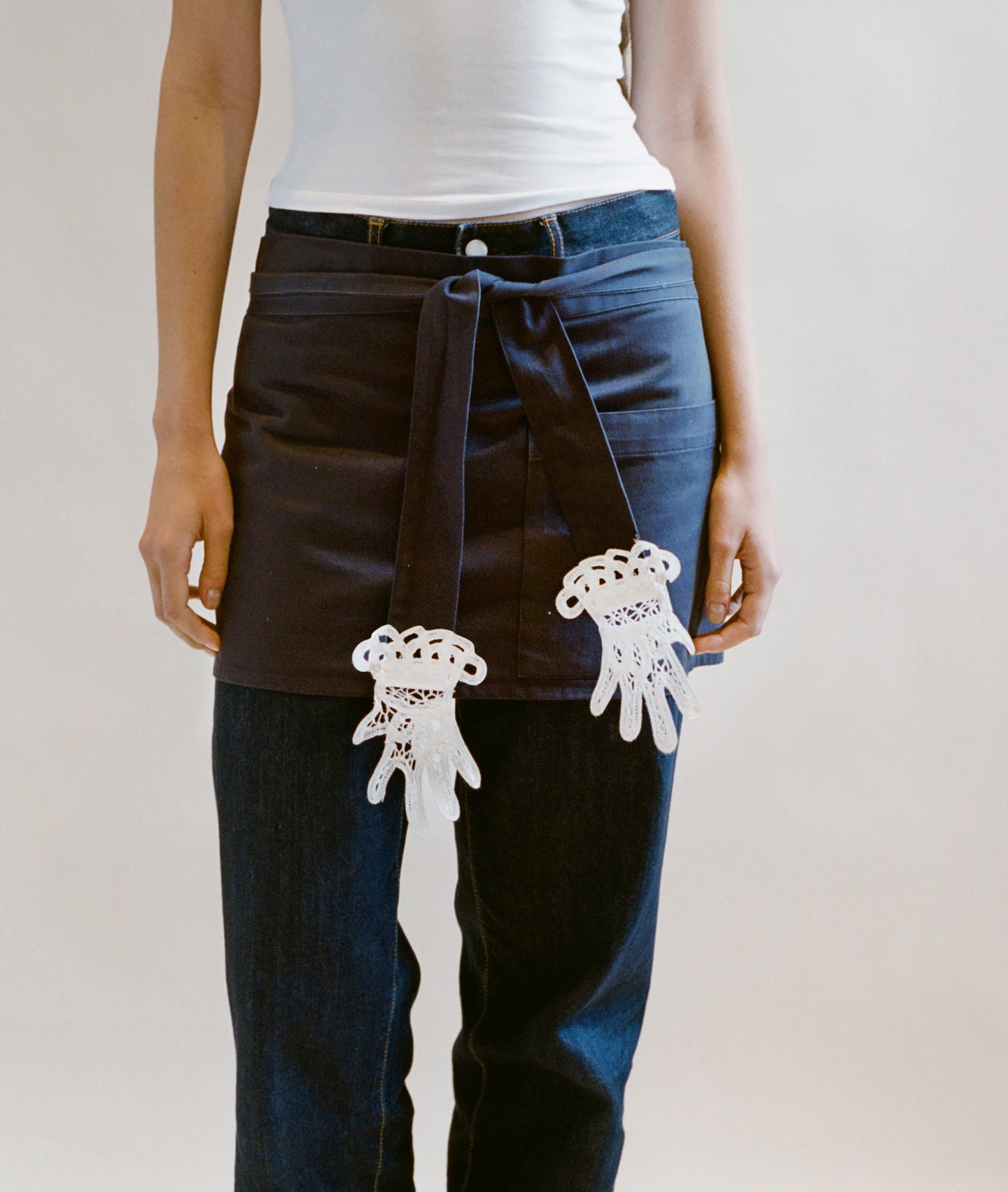 Mini Lace Hands Apron