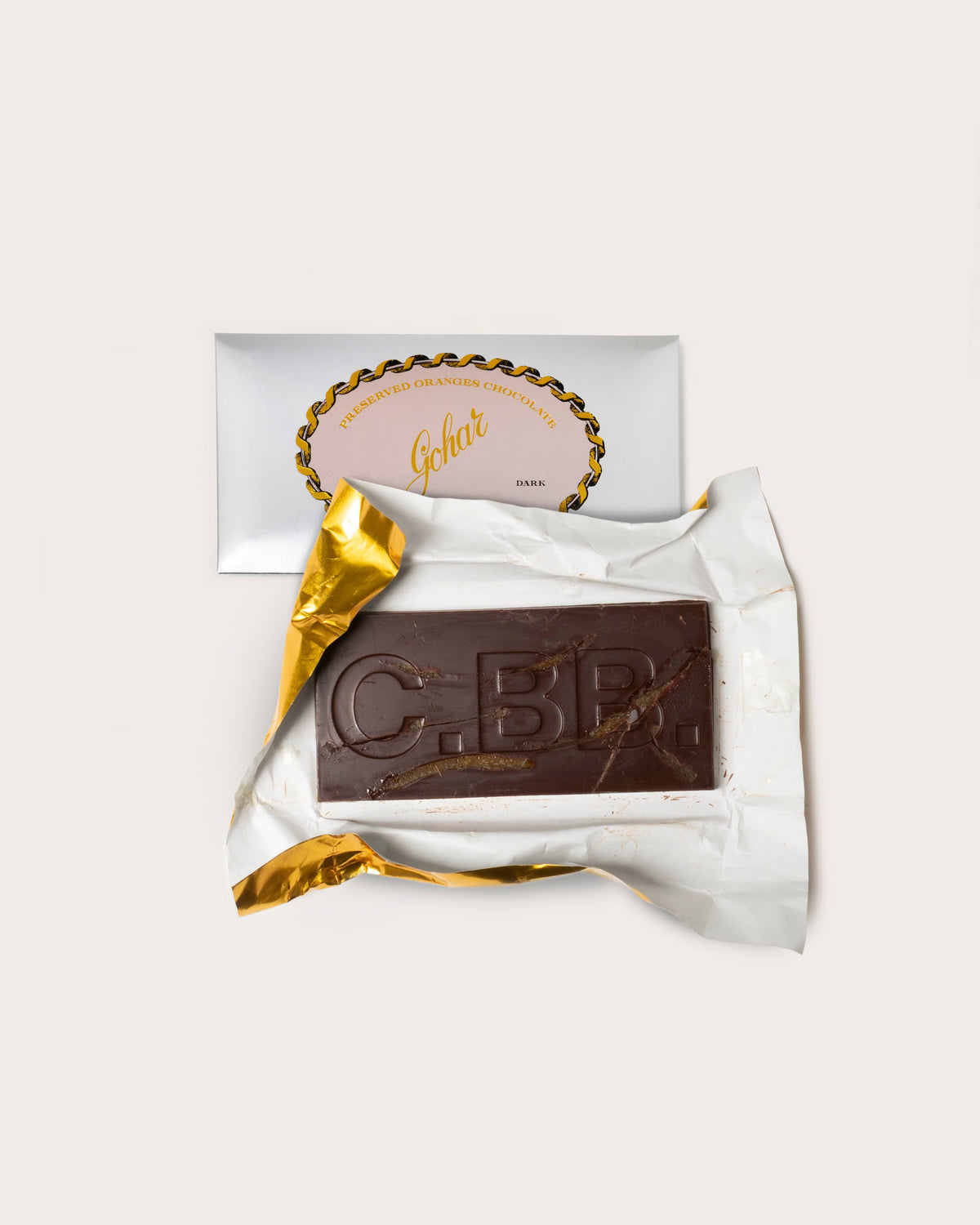 Dark Chocolate & Preserved Orange Bar, Gohar World – alternate view