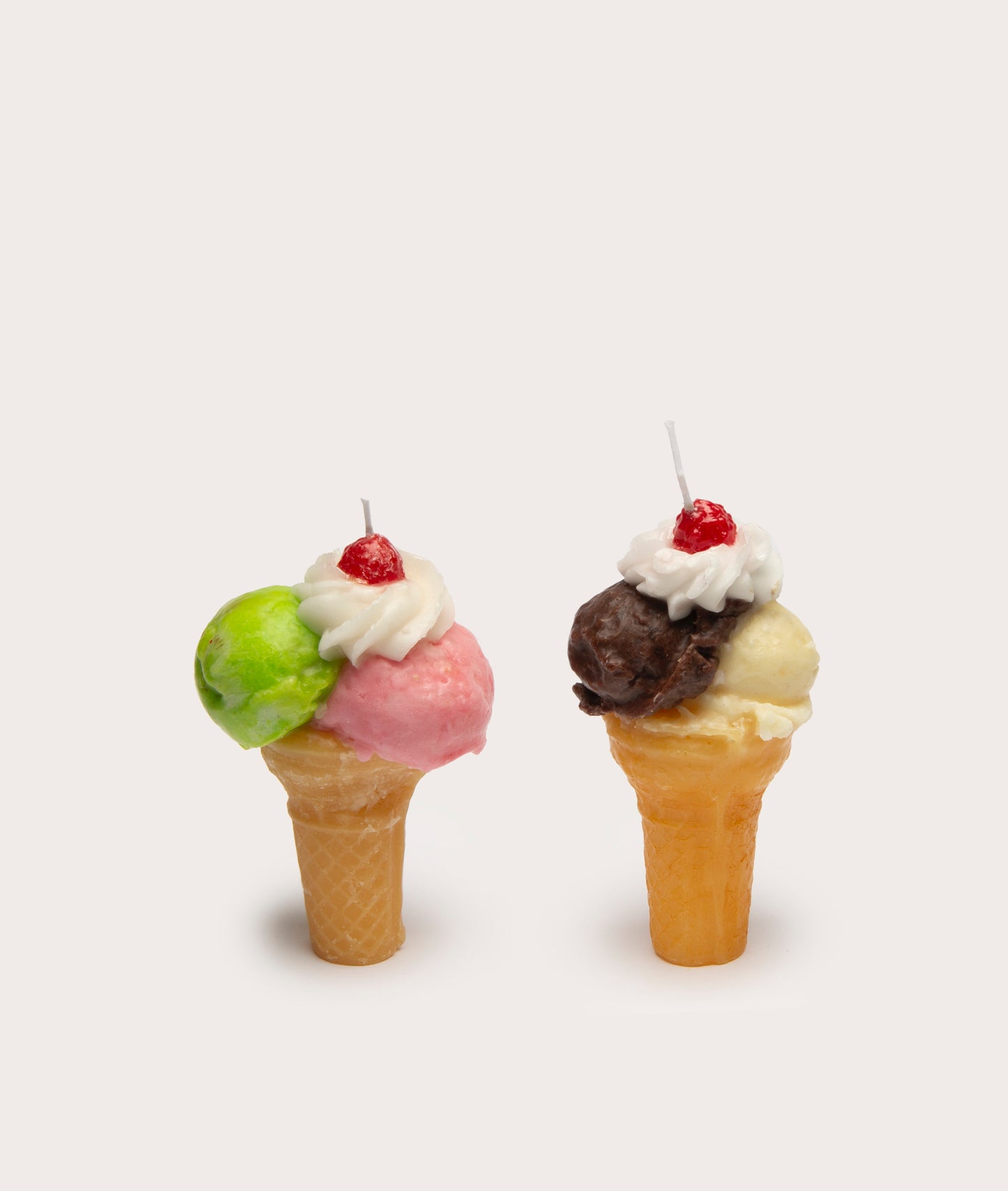 Candle, Ice Cream Cone