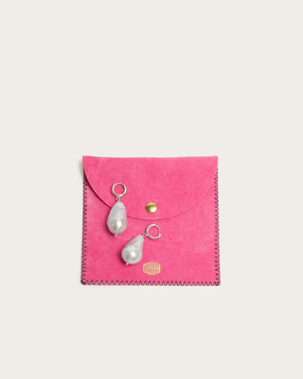 Baroque Pearl Earrings, Gohar World – alternate view