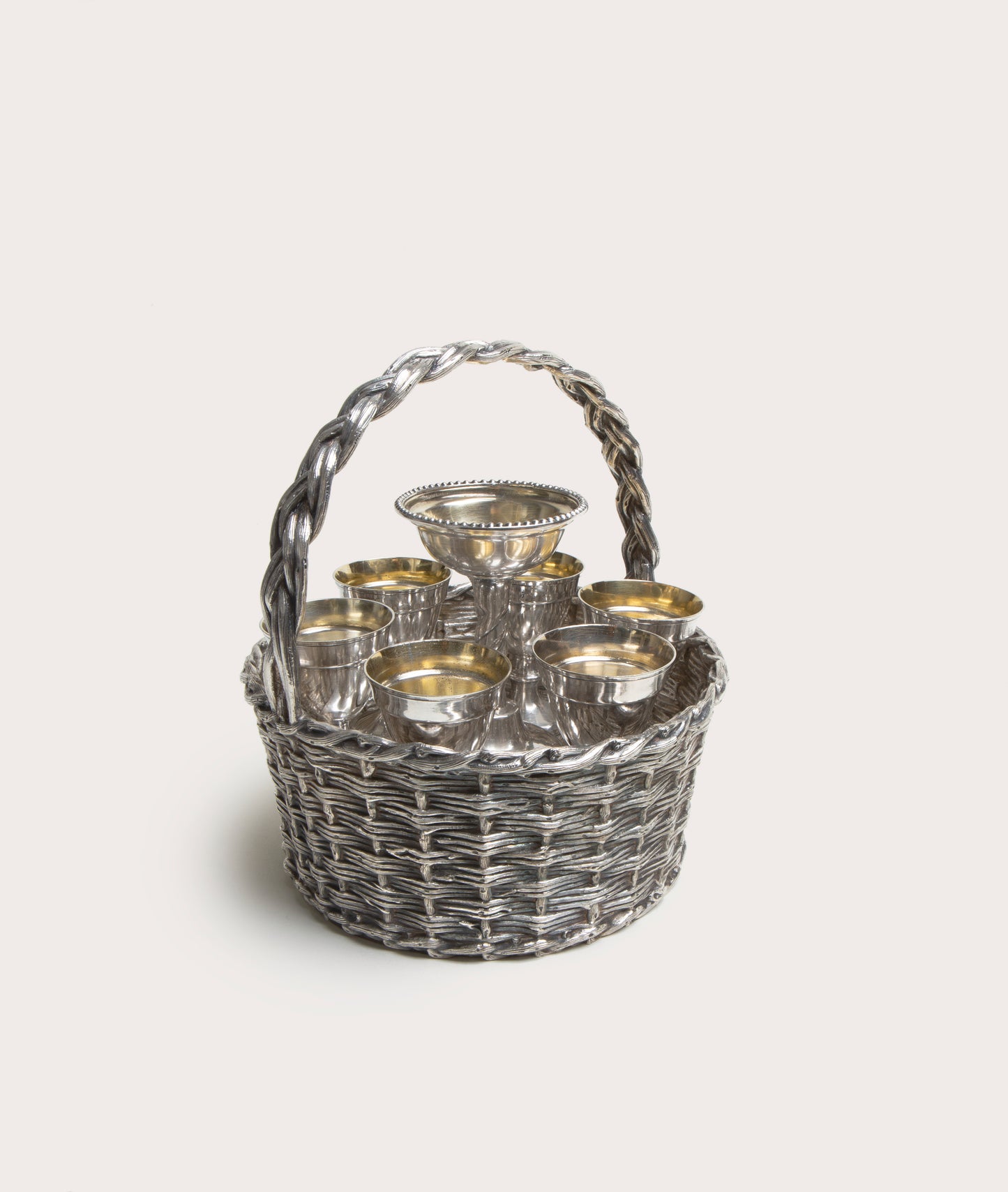 Silver Egg Set, II