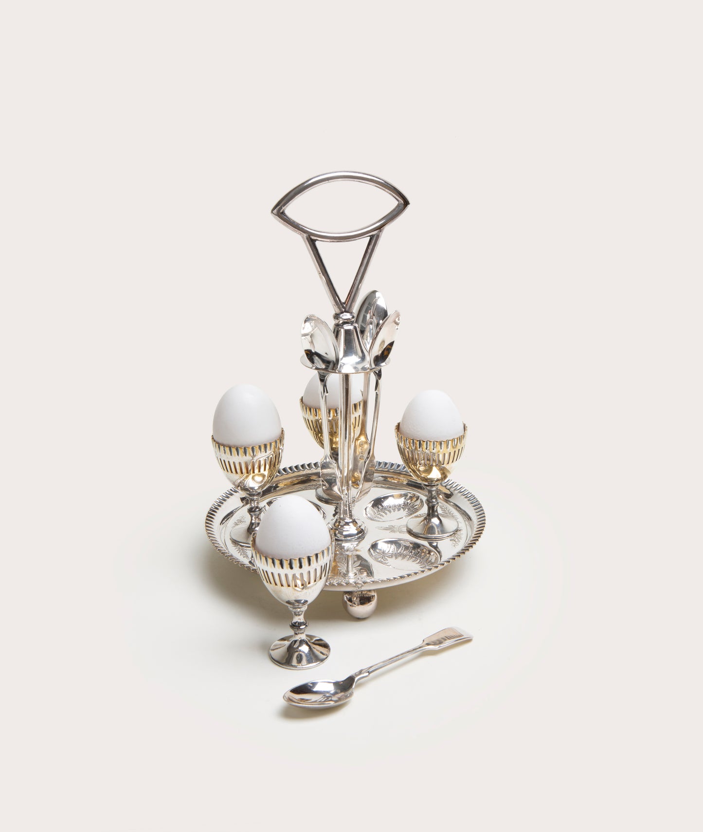 Silver Egg Set, I