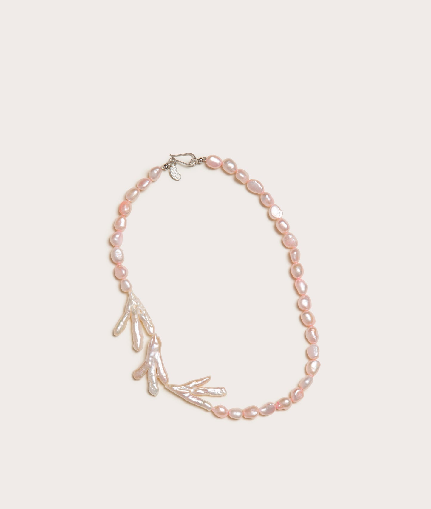 Host Necklace with Chicken Feet & Potato Pearls