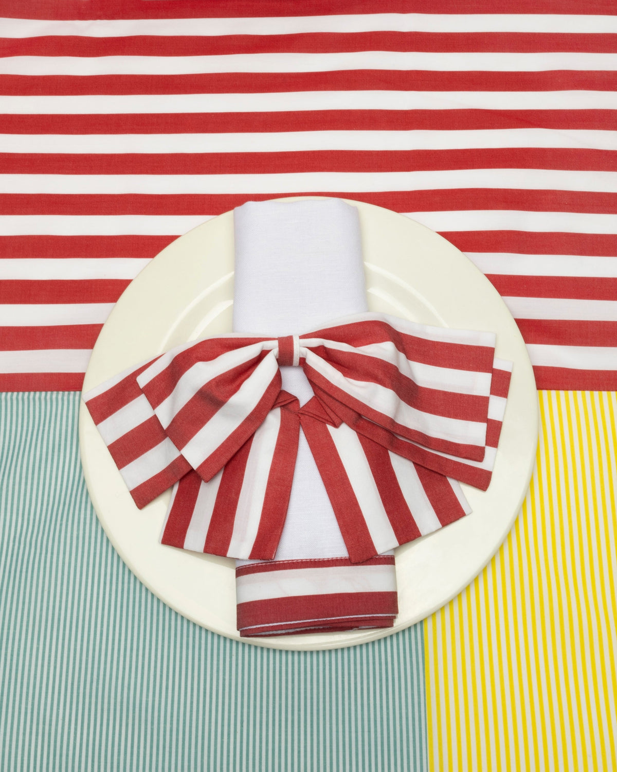 Striped Dinner Napkins, Gohar World – alternate view
