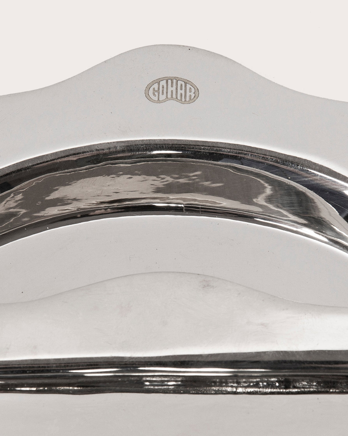 Mini Silver-Plated Crumb Catcher, Gohar World – alternate view