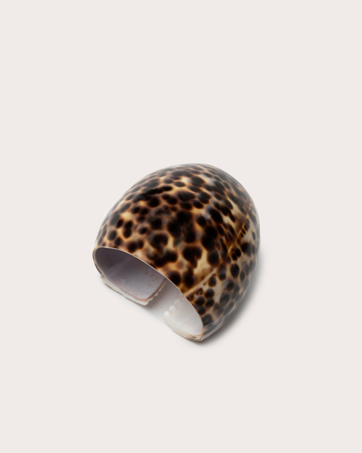 Cowrie Shell Napkin Rings, Pair, Gohar World – alternate view