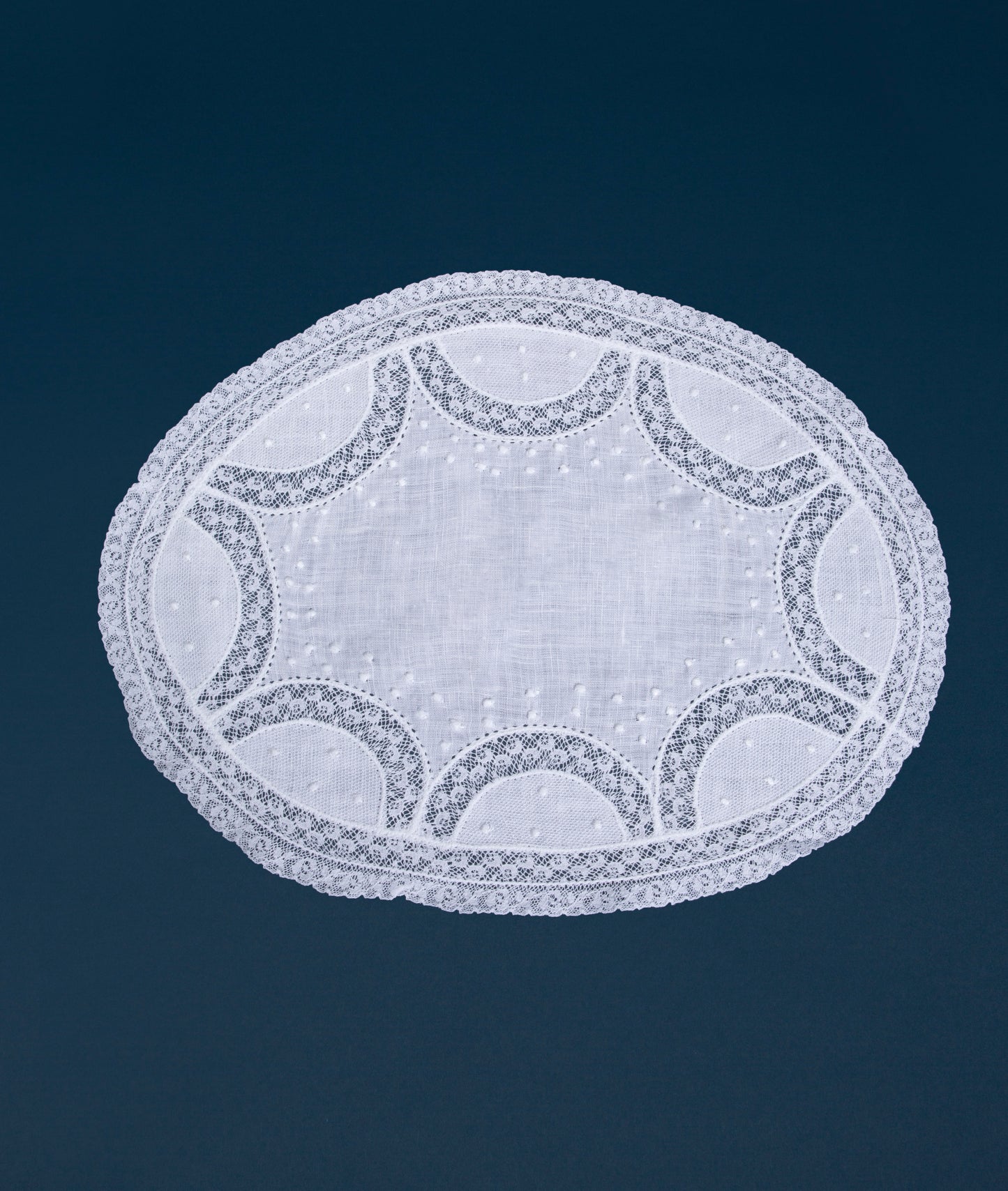 Oval Lace Doily