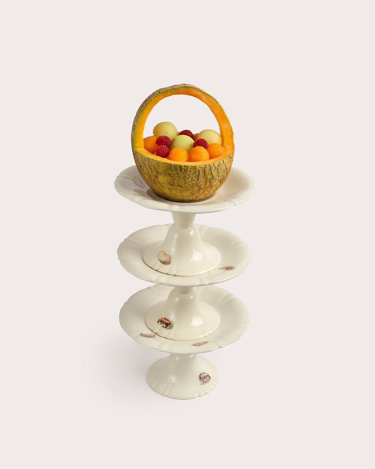 Bow & Garland Bonbon Stand, Medium, Gohar World – alternate view