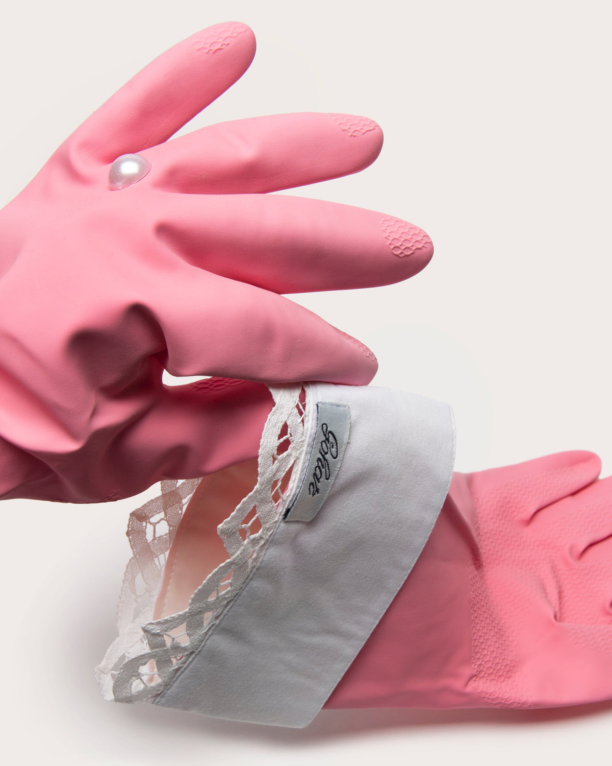 Pearl Rubber Host Gloves, Gohar World – alternate view