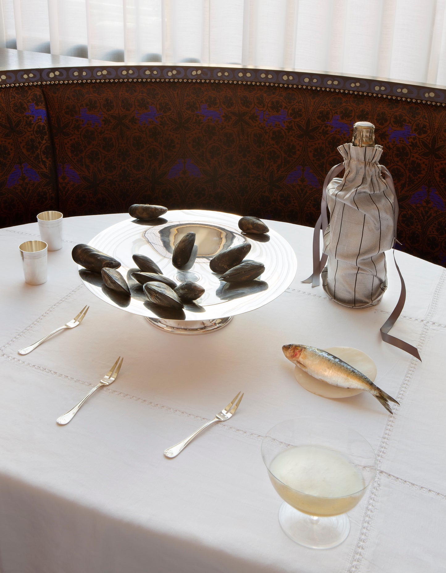 Yuki Tablecloth with Hemstitch
