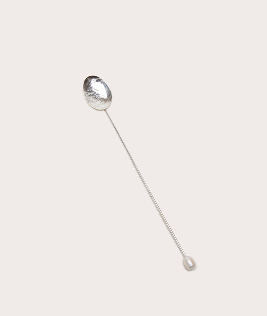 Iced Tea Spoon, Pearl - Pair