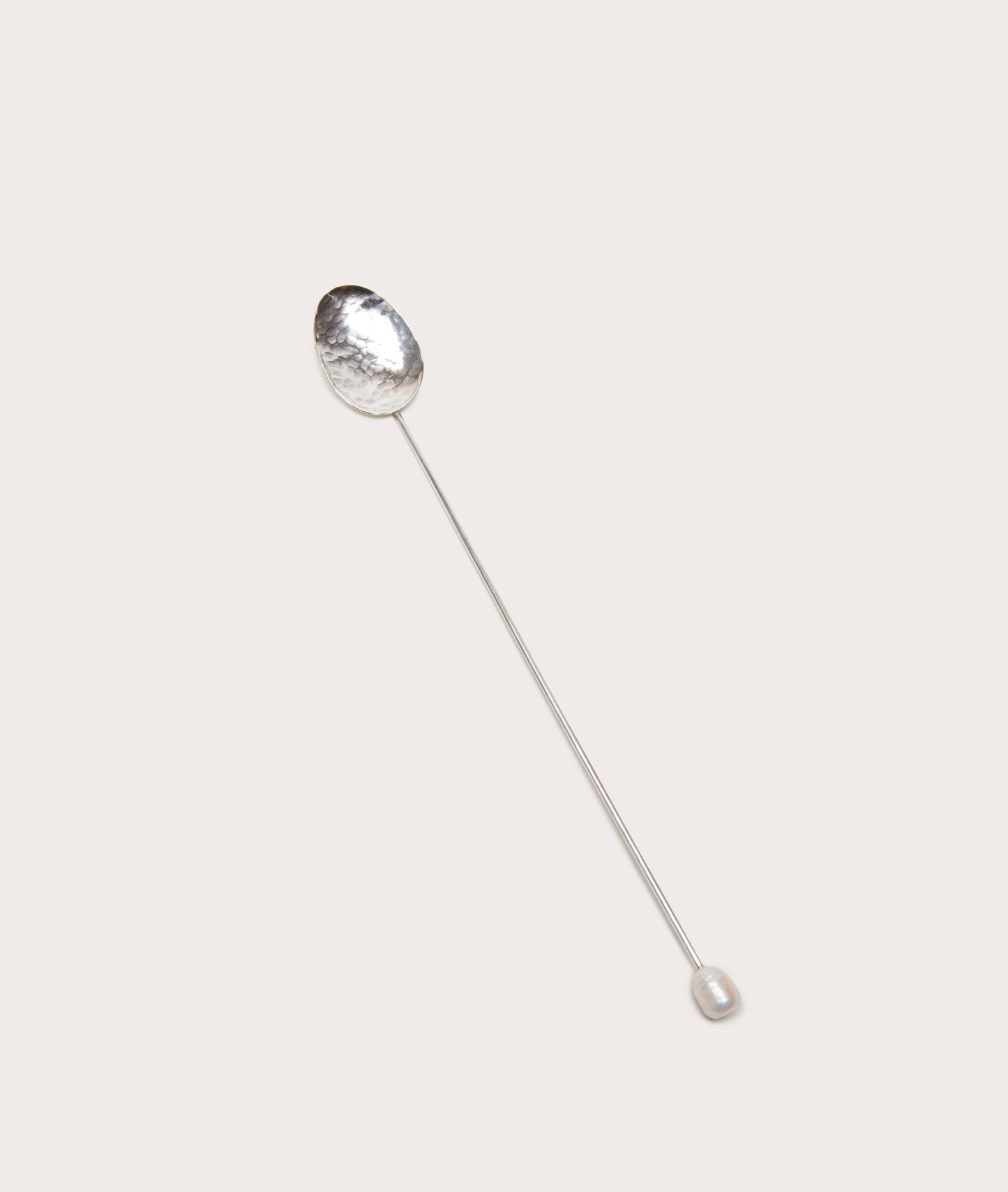 Iced Tea Spoon, Pearl - Pair