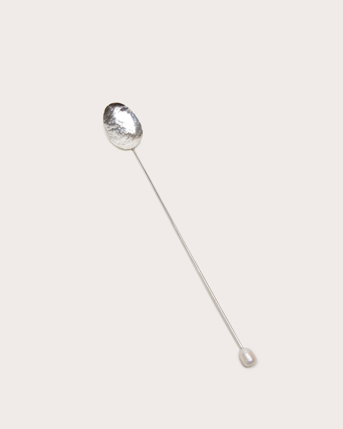 Pearl Iced Tea Spoons, Pair, Gohar World – alternate view