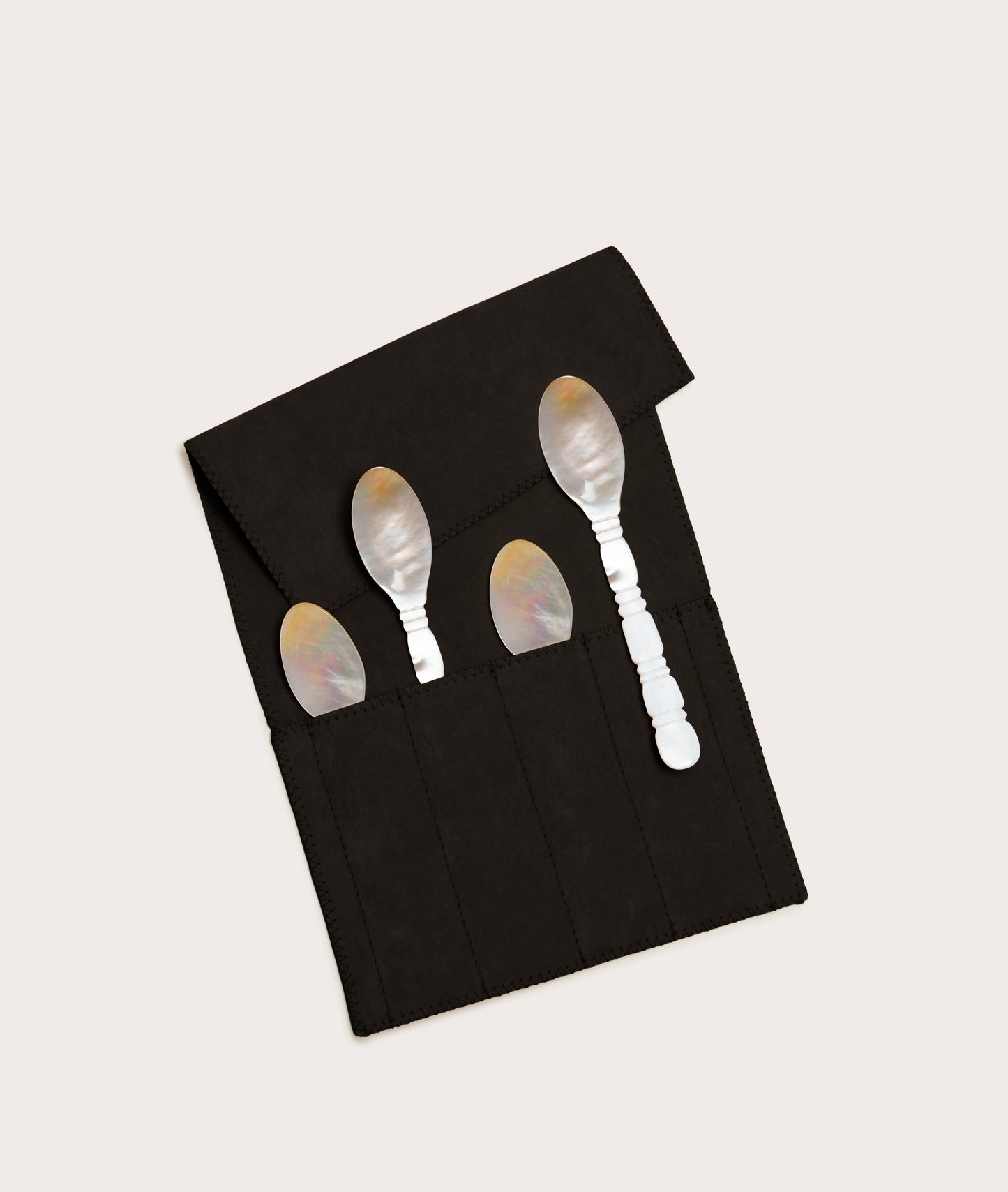 Column Spoon, Iridescent Mother of Pearl - Set