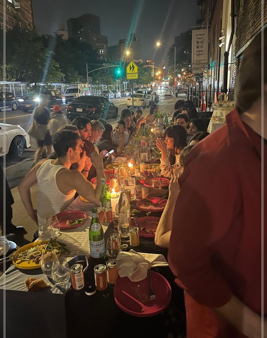 How to: Host a Sidewalk Dinner