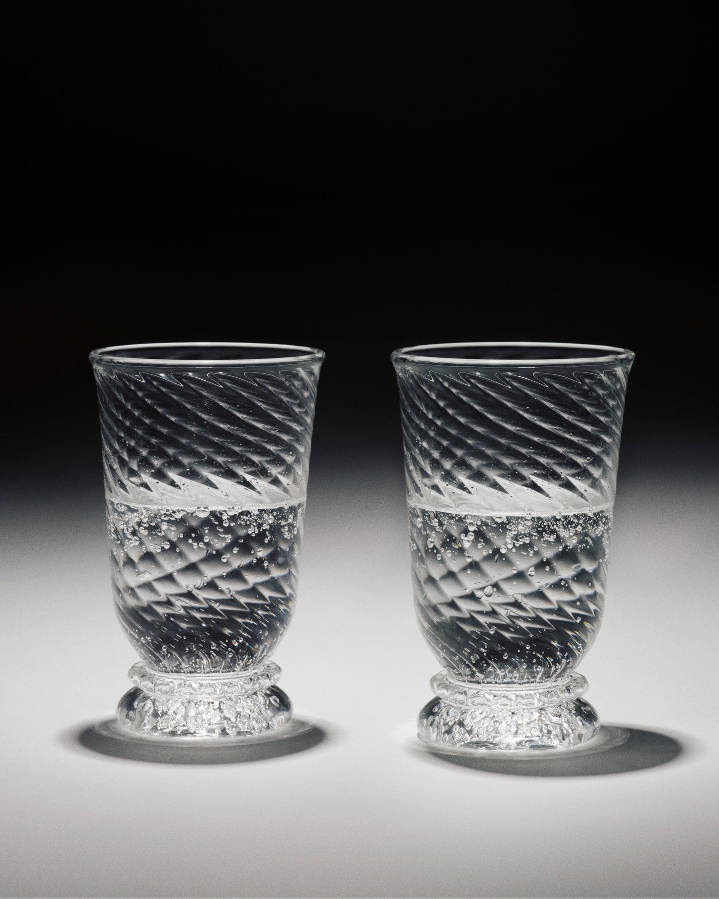 Spiral Drinking Glass - Pair