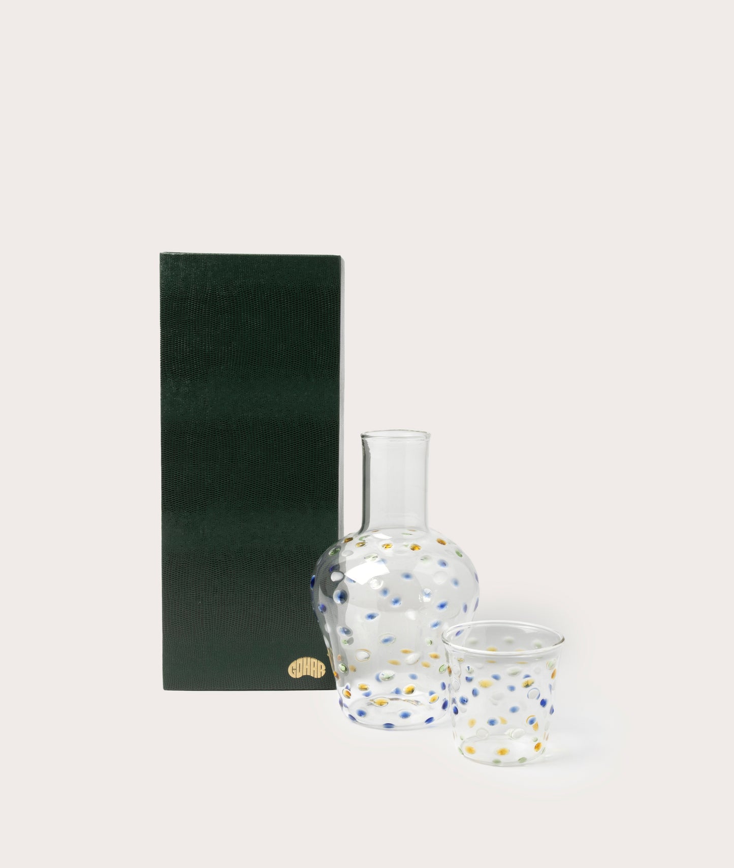 Bedside Carafe, Egyptian Glass
