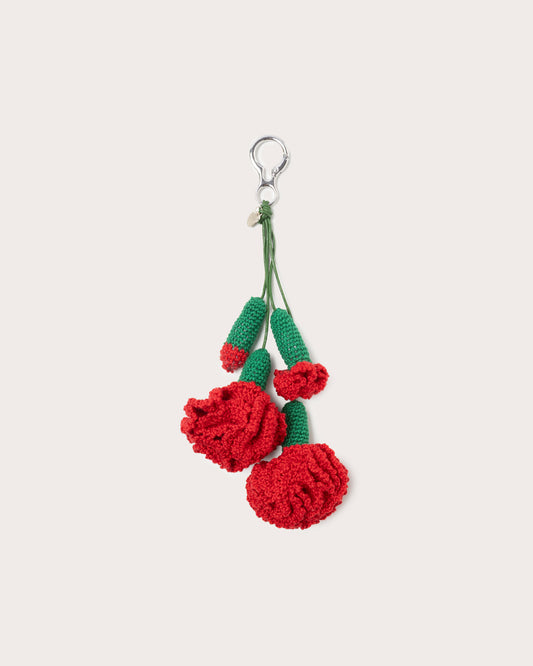 Bag Charm, Carnations