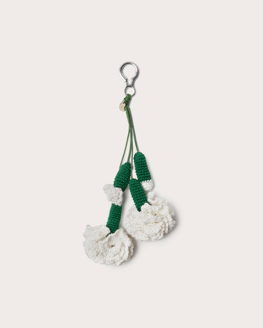 Bag Charm, Carnations – view 2