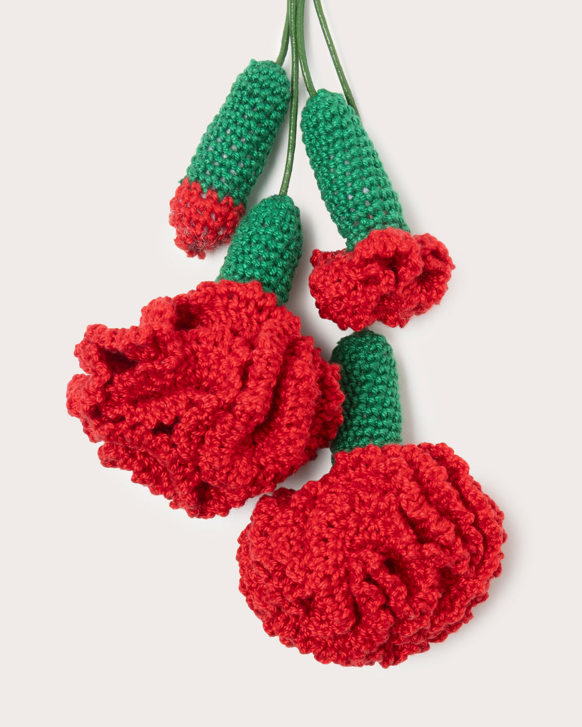 Bag Charm, Carnations