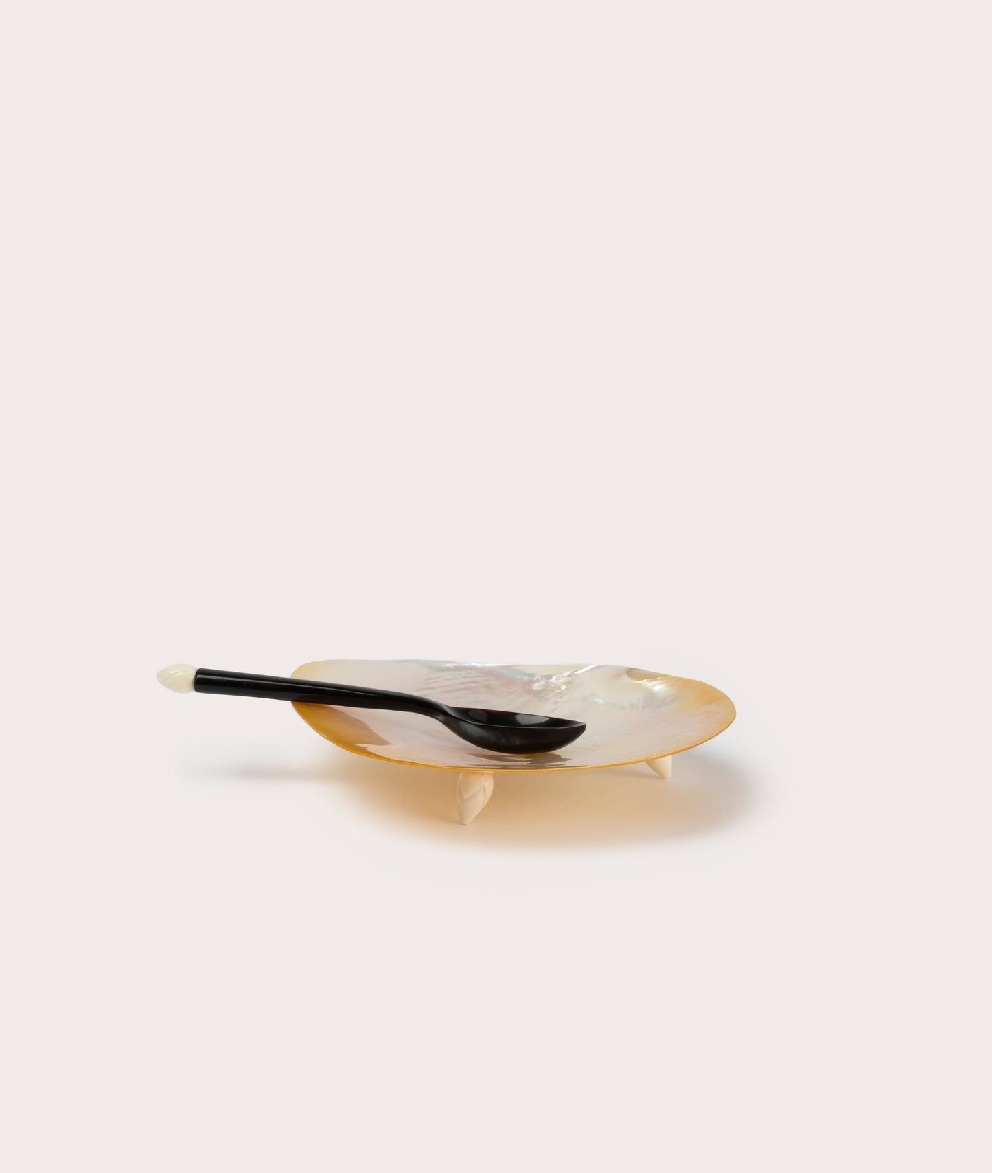 Caviar Set, Horn and Mother of Pearl
