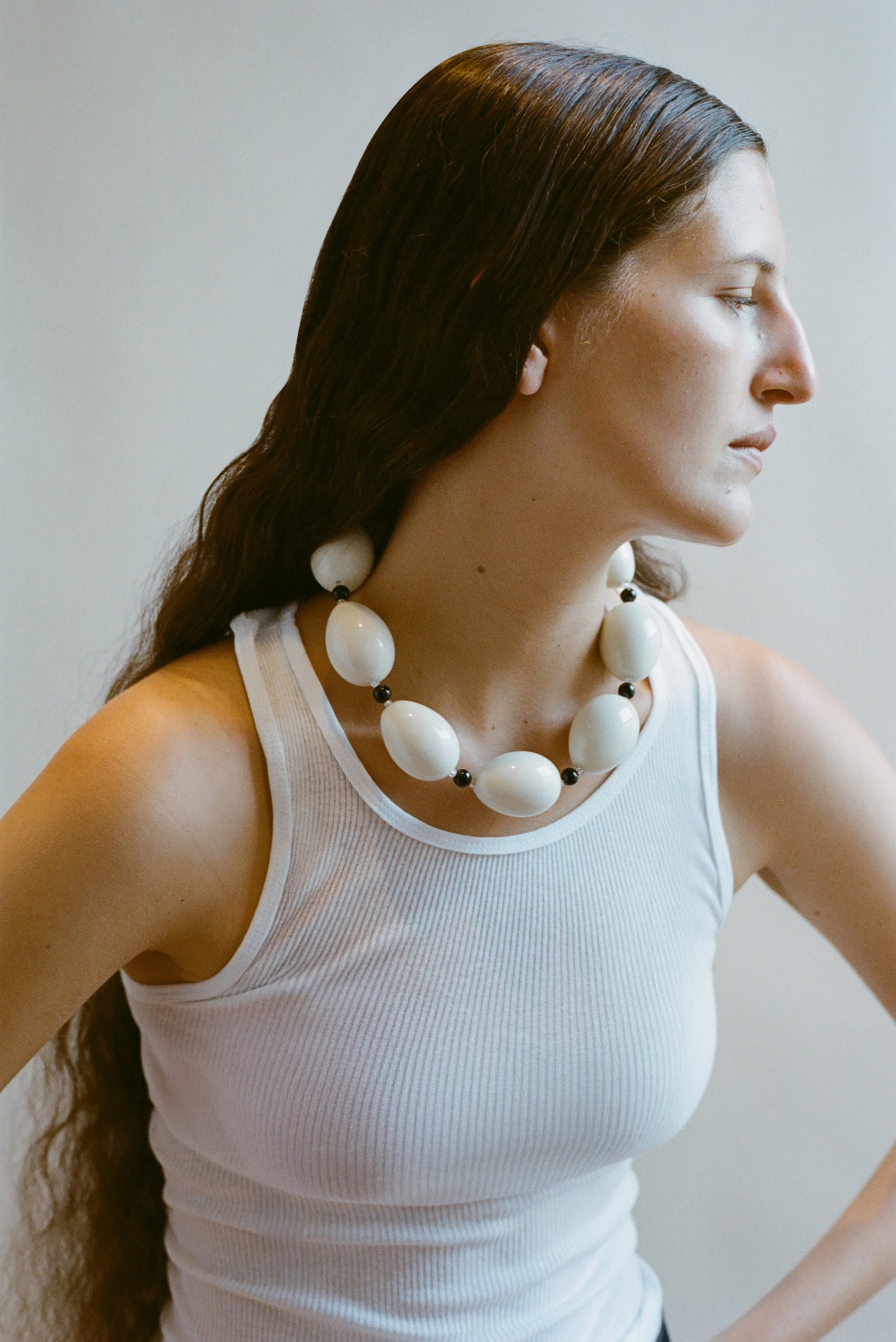 Host Necklace, Egg