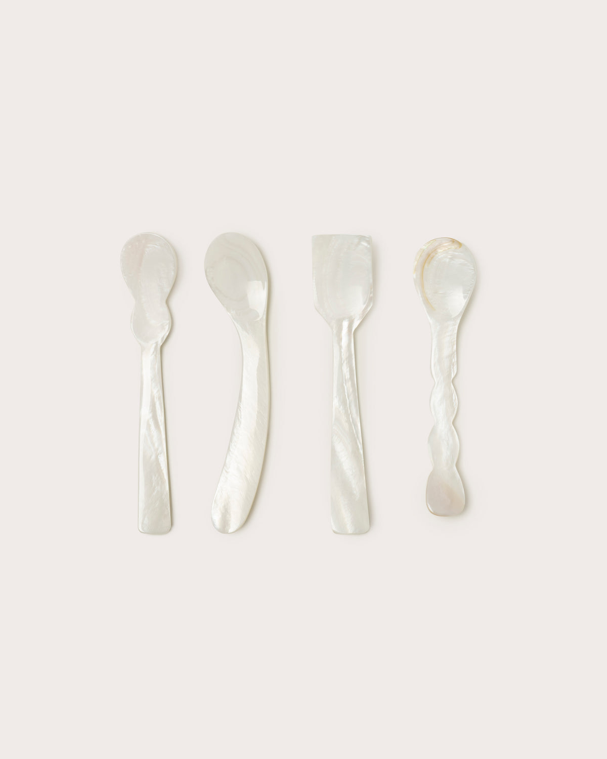 Mother of Pearl Spoons, Set of Four, Gohar World