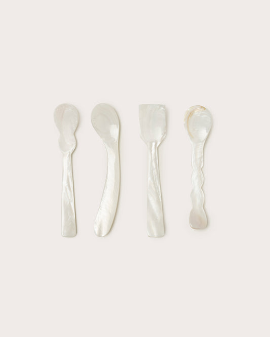 Spoon Set, Mother of Pearl
