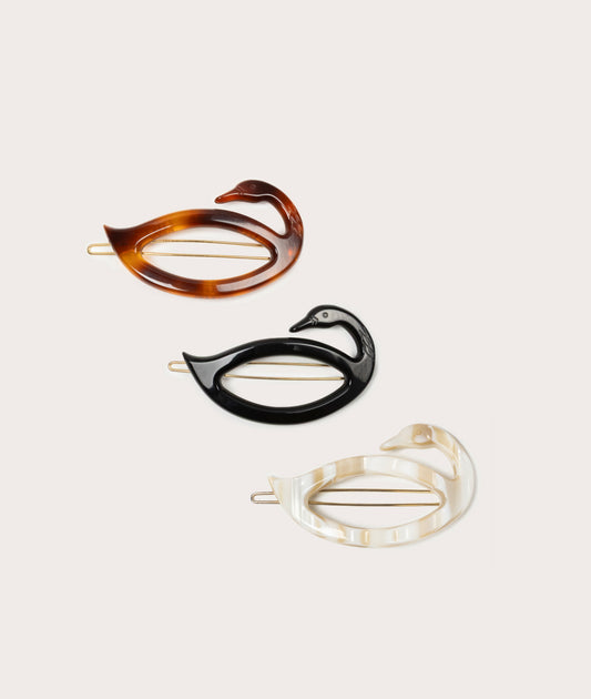 Hair Clip, Swan