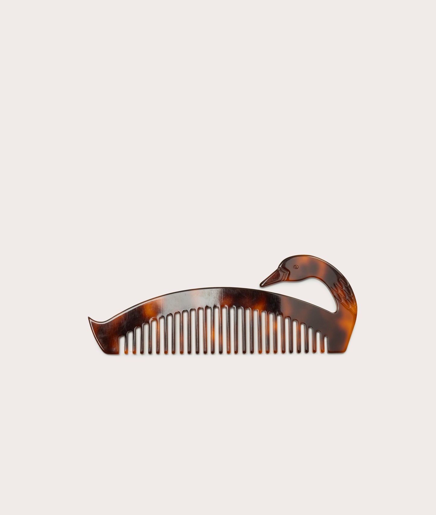 Hair Comb, Swan