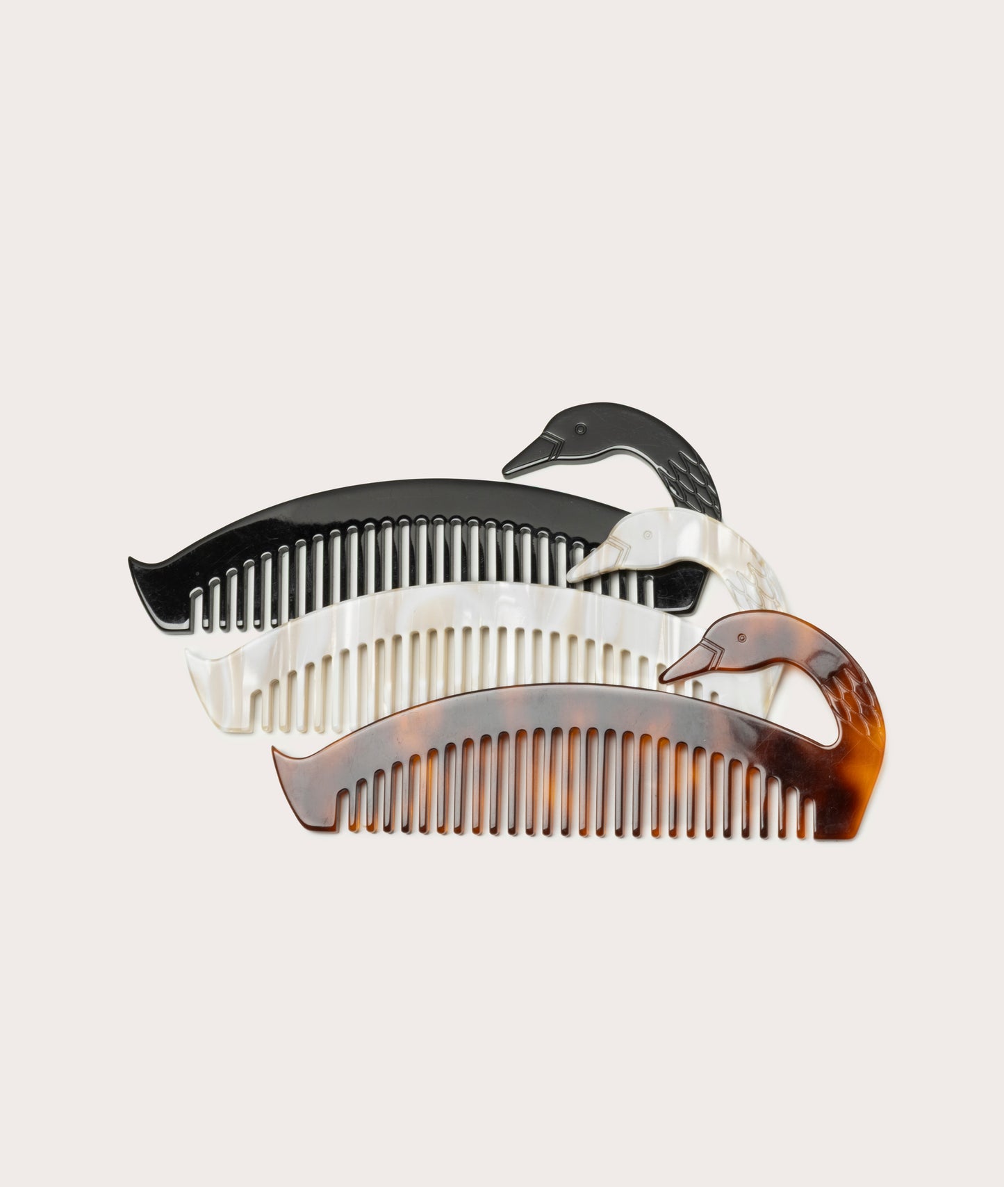 Hair Comb, Swan