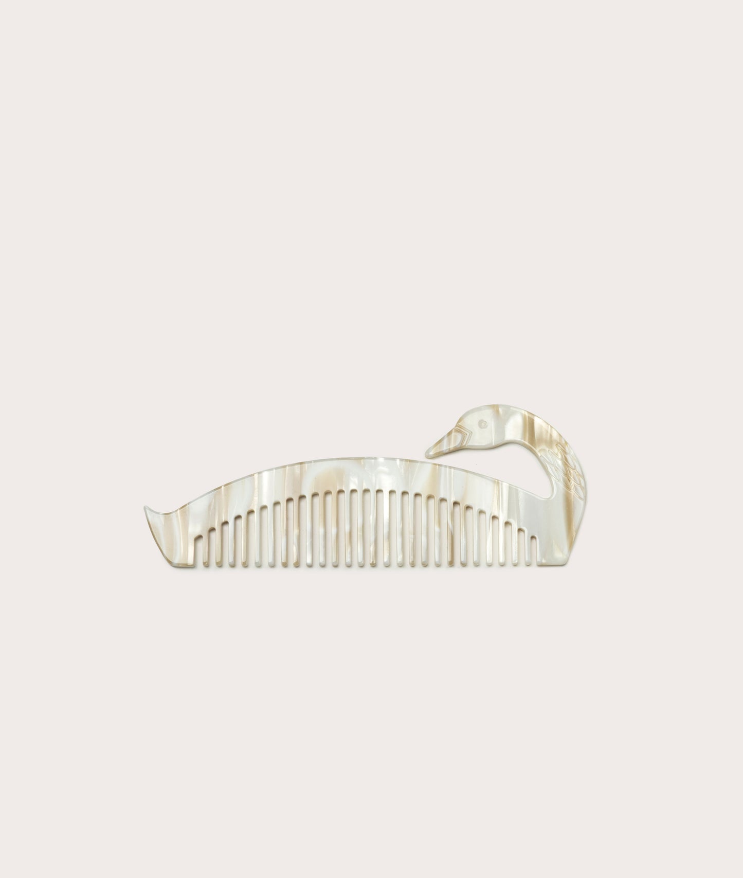 Hair Comb, Swan