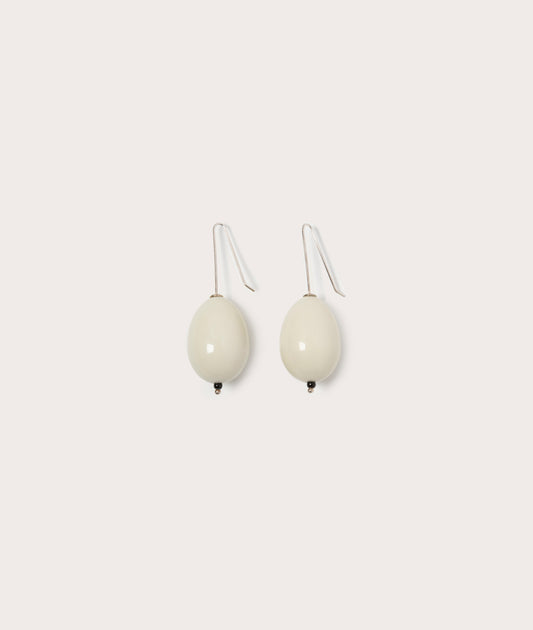 Host Earrings, Egg