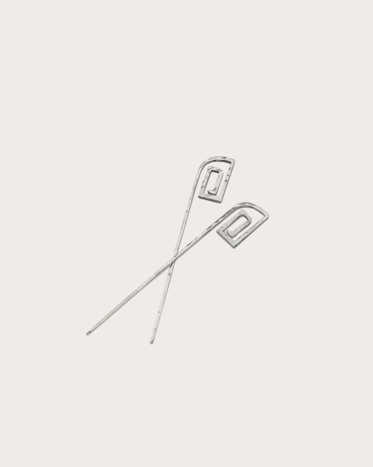 Pair of silver-plated cocktail picks, Gohar World
