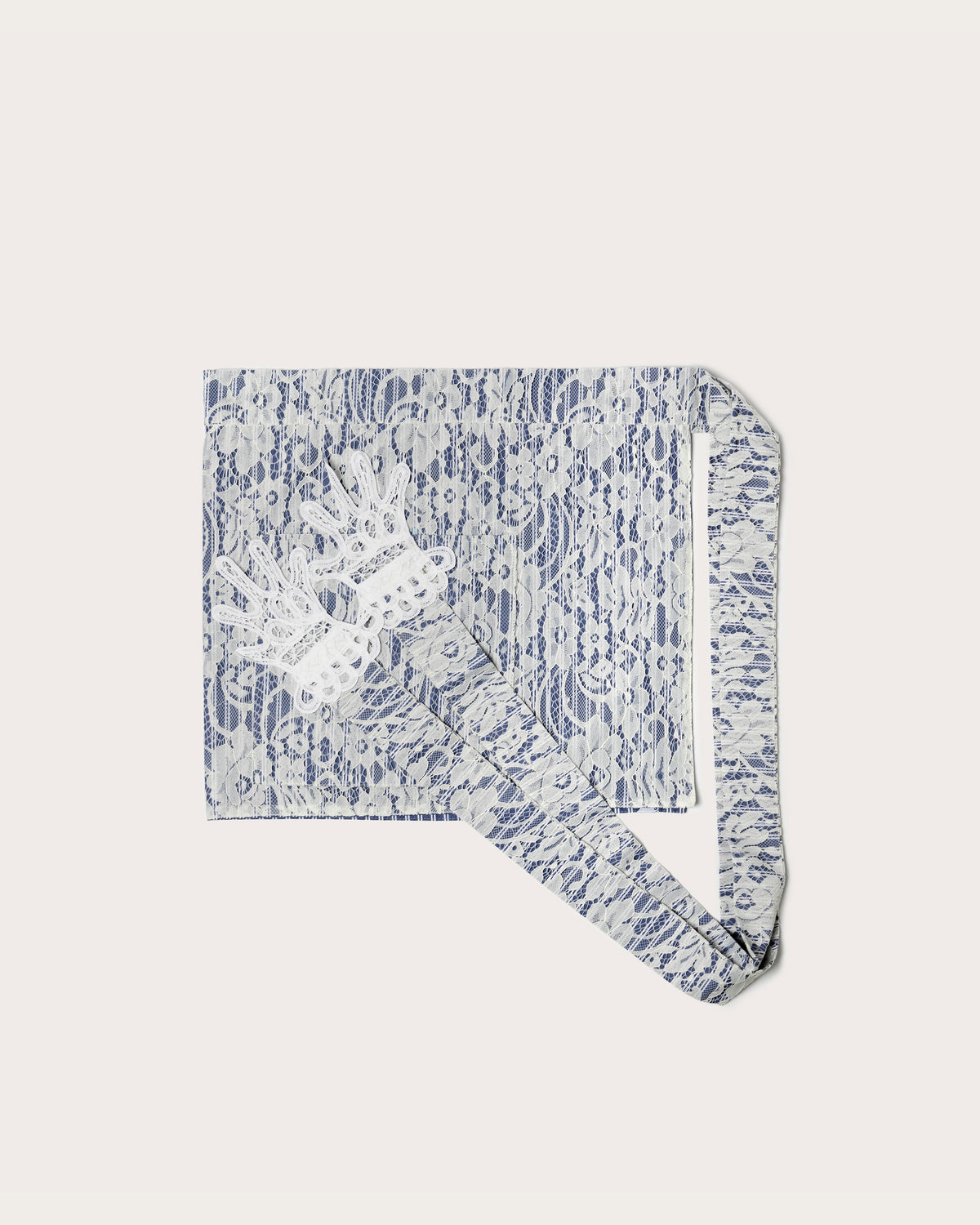 Mini Embroidered Lace Hands Apron, Gohar World