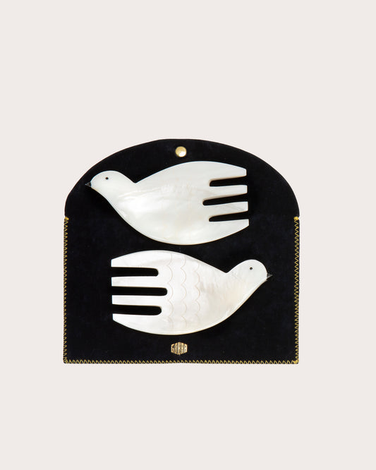 Salad Servers, Dove